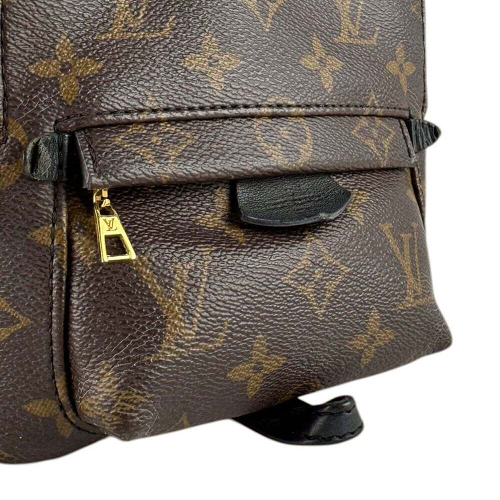 LOUIS VUITTON Brown Monogram Canvas Backpack - Picture 11 of 13
